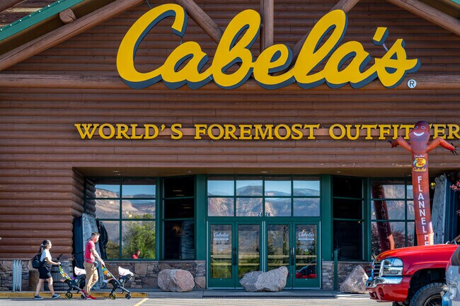 Cabela's is a popular outdoor retail store at the Mesa Mall near Northwest Grand Junction.