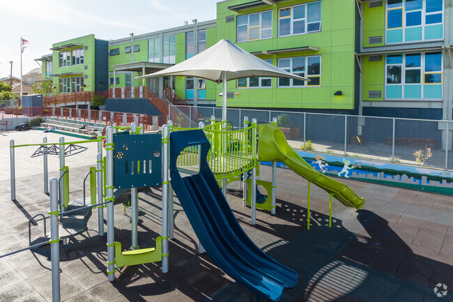 Playground at Daniel Webster Elementary.