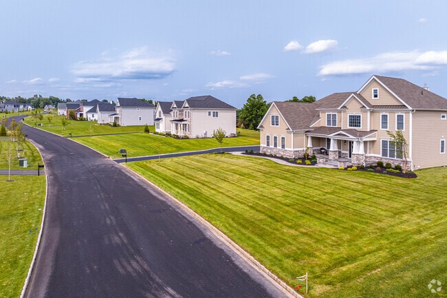 Many neighborhoods with large colonial homes have been built all around Upper Saddle River.