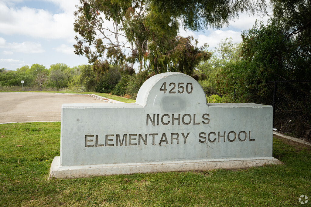 The Sign at Nichols Elementary School in San Luis Rey Oceanside