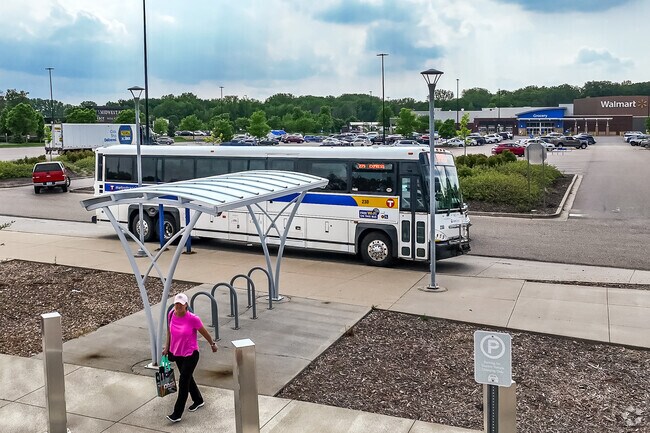 For public transportation, locals can hop on the Metro Transit Route 275.