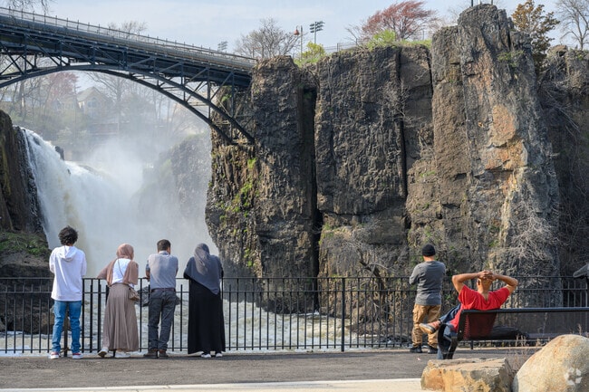 Paterson Great Falls Park offers plenty of space to sit, relax and marvel at the 77ft falls.