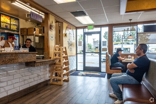 George's Burgers provides residents with a diverse menu for satisfying meals throughout the day.