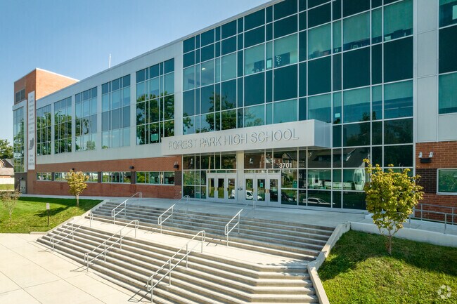 Forest Park High School near Franklintown serves local students.