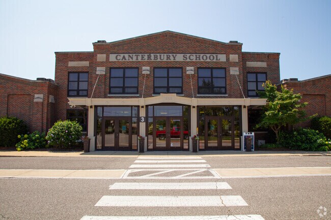 Canterbury School building in Southwest Fort Wayne.
