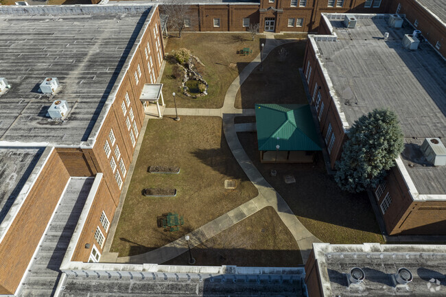 Courtyard of Providence Elementary School in Huntsville Alabama.