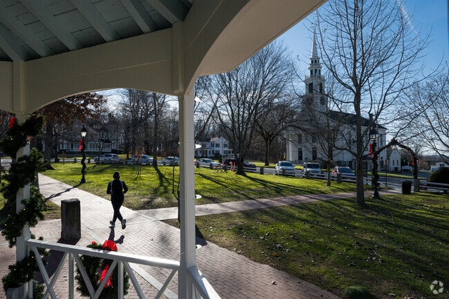 A jog through town presents many historic views.