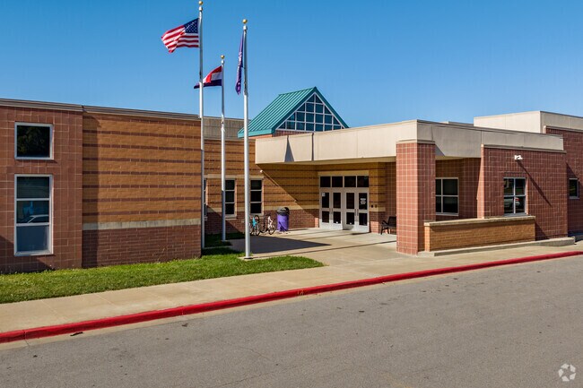 Paul Kinder Middle School serves Little Blue families with A-rated education.