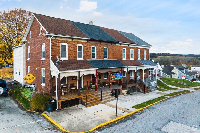 Brick Spring Grove residences exude old-town charm.