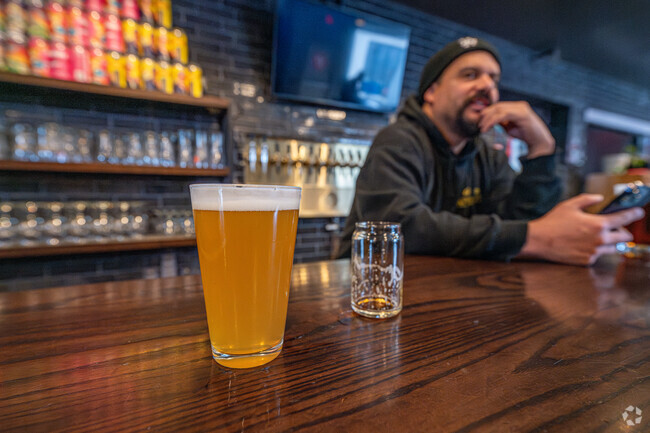 Tropico locals and visitors enjoy craft beer at Paperback Brewing Company in Glendale, California.