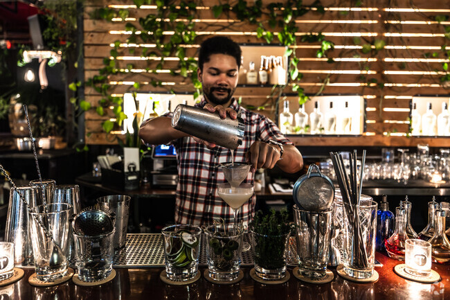 Twisted Path Distillery in Clock Tower Acres has the best cocktails in town.