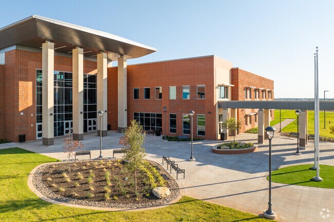 Wichita Legacy High School is a newly built school in Stone Lakes Estates.