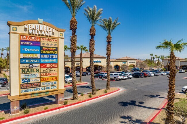 There are plenty of dining options at Seabreeze Village in Pioneer Park, Nevada.