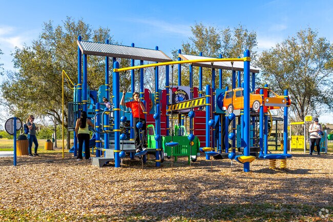 Start your engines and race on over to Lakeland’s new car-themed playground at John McGee Park.