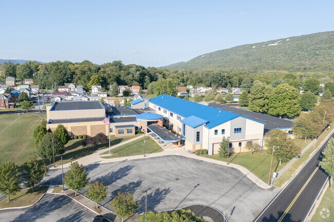 With a modern building, the Lewis M. Myers Elementary School in Bellwood has many amenities.