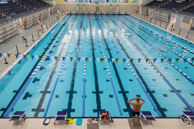 The Hulbert Aquatic Center near Berger is a great place cool off from the summer heat.