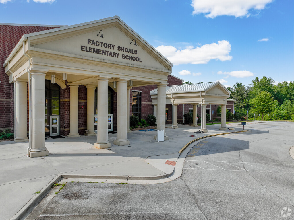 Factory Shoals Elementary School is a public school serving grades PK-5.