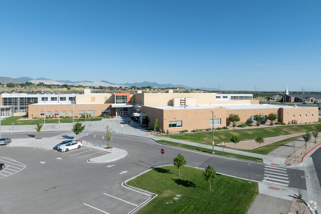 Hidden Valley Middle School is located in the Bluffdale neighborhood.