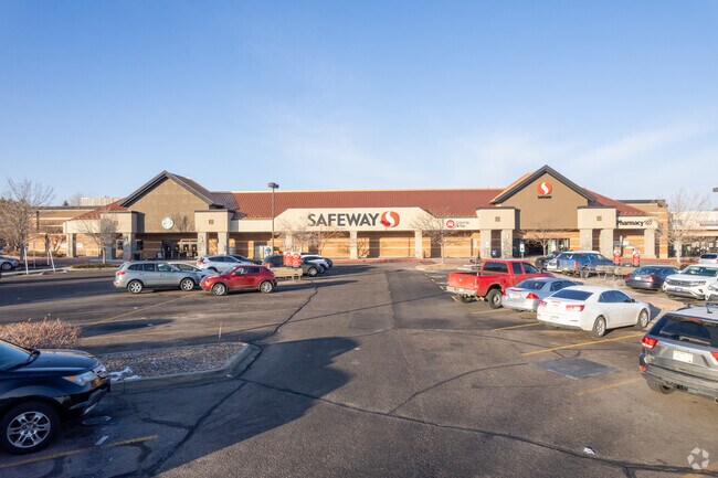 Safeway store is located in the nearby shopping center.