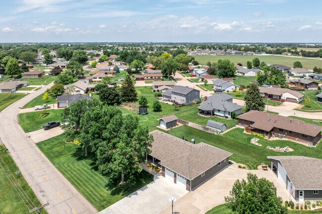 Residents of Columbus enjoy the tranquility of its residential streets.