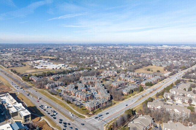 Deer Creek is filled with beautiful homes and is close to shops and the highway.