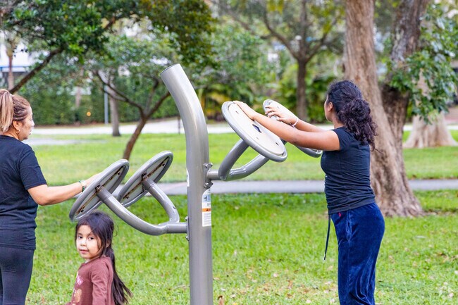 Children enjoying Howard Park in the Grandview Heights neighborhood.