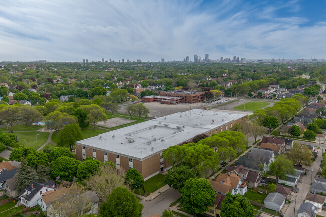 Students living in Milwaukee can attend Andrew Douglas Middle School.Andrew Douglas Middle Schoo