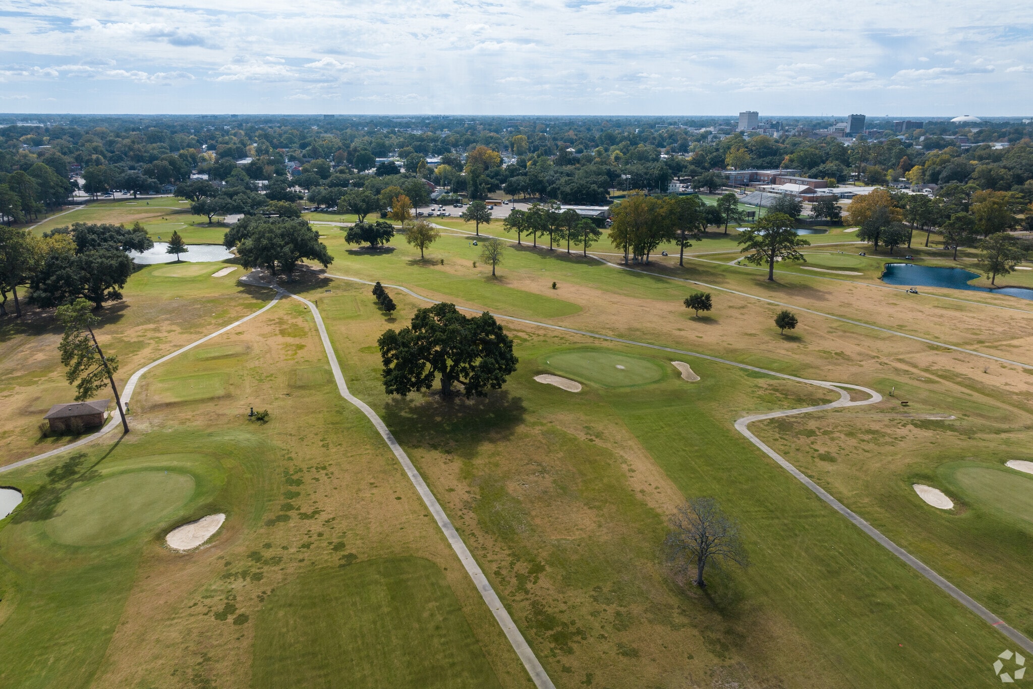The Hebert Municipal Golf Course in Evangeline is a favorite among local golfers.
