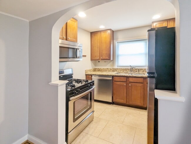 Kitchen with Stainless Steel Appliances