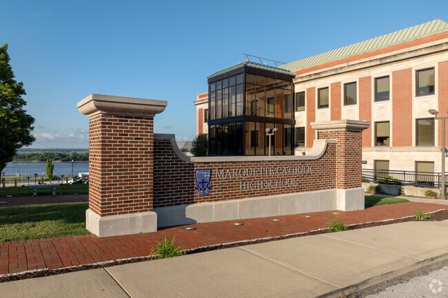 Marquette Catholic High School is home to 398 students.