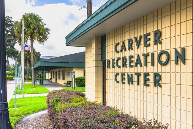 Carver Rec Center, is a year-round destination for youth sports and host a community garden.