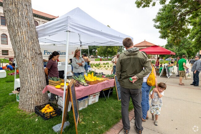 There are a variety of vegetables at  the CFAM Downtown Farmers Market.