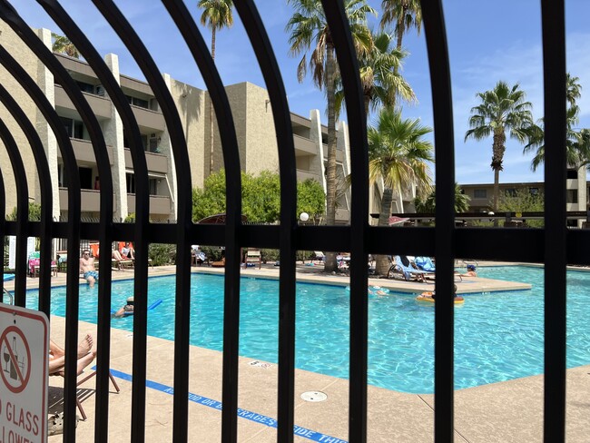 heated pool