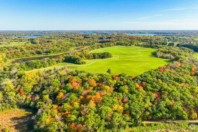 Check out the wide open spaces of land that can be looked upon in Minnetrista.