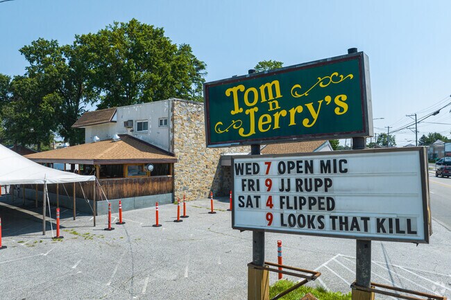 Head to Tom & Jerry's for a cold beverage and weekly live music acts in Woodlyn.