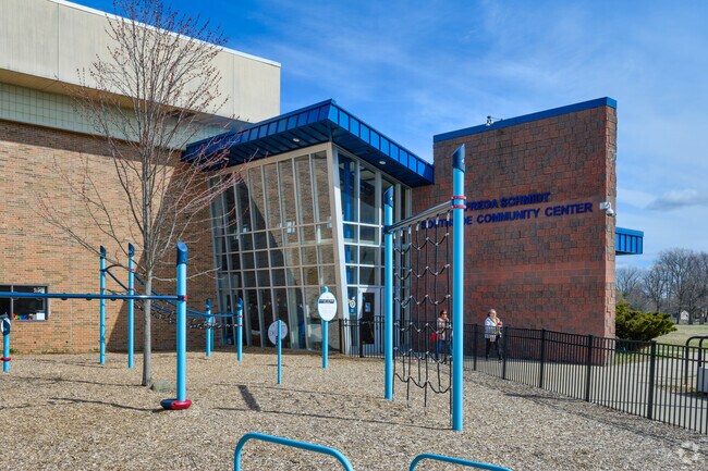 The Afreda Schmidt Southside Community Center in Churchill Downs, hosts community programs.