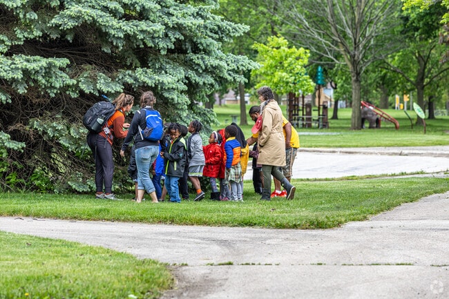 The Urban Ecology Center sponsors nature walks for young Milwaukeeans in Washington Park.