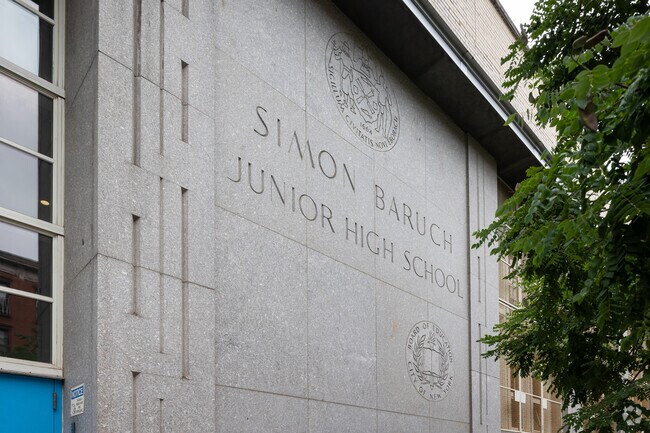 Simon Baruch Middle School 104 is a center for academic excellence.