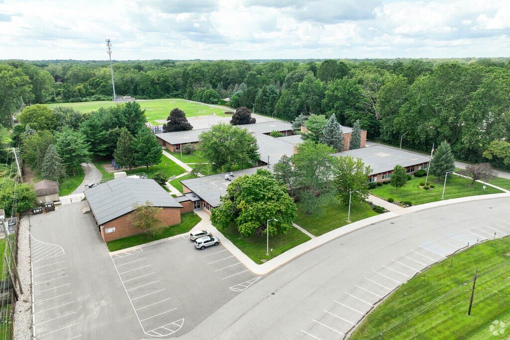 Douglas Road Elementary Aerial