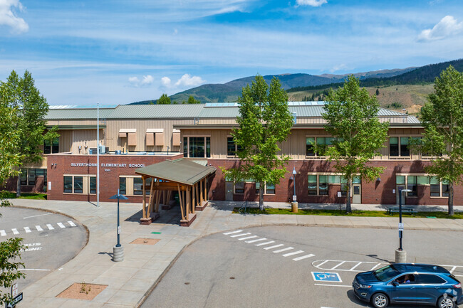 Silverthorne Elementary School is a public school that serves grades PK and K-5.