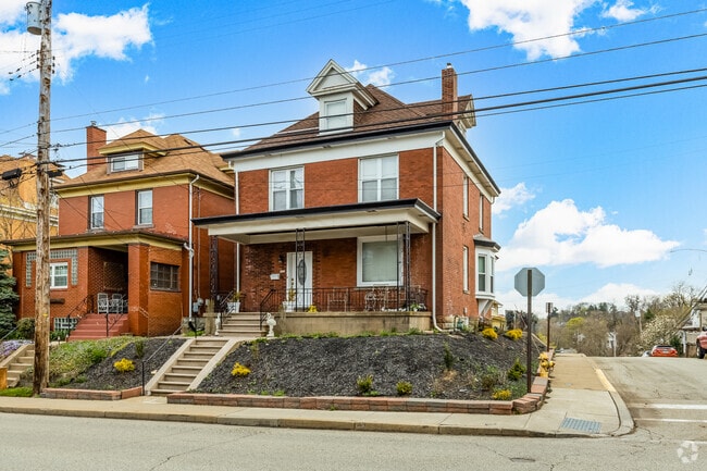 There are large homes up on the hill in Dormont, another reason residents love to live here.