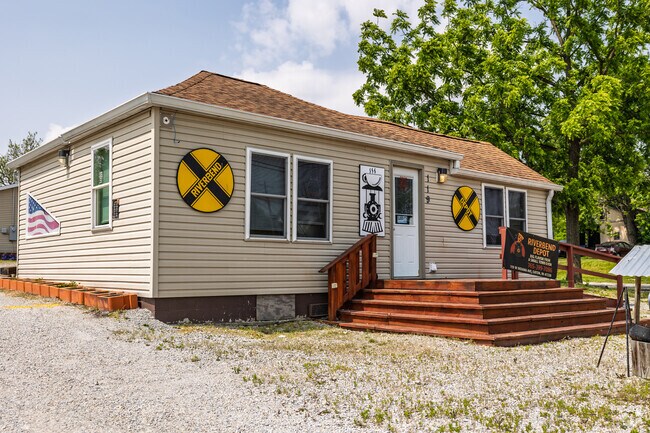 Riverbend Station is a local restaurant offering take out and drive thru.