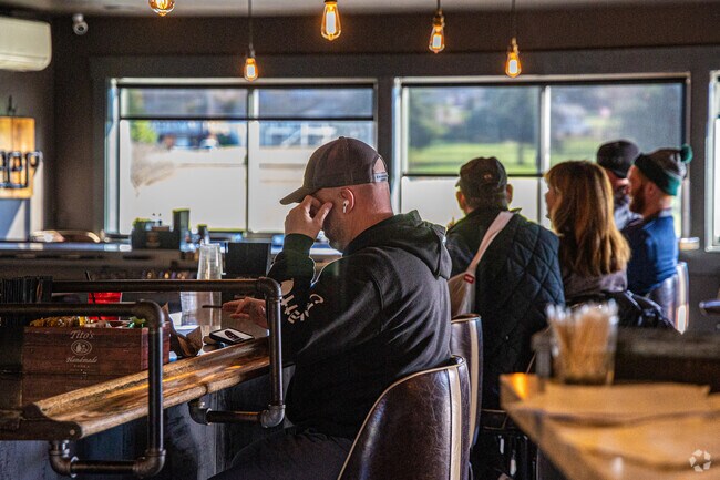 Rockaway Bar and Grill sits next to a great golf course on Camano Island.
