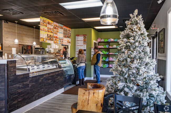 Green Frog is Historic Downtown Bemis' local coffee shop.