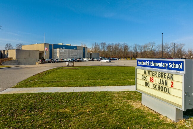 Southwick Elementary School is highly rated