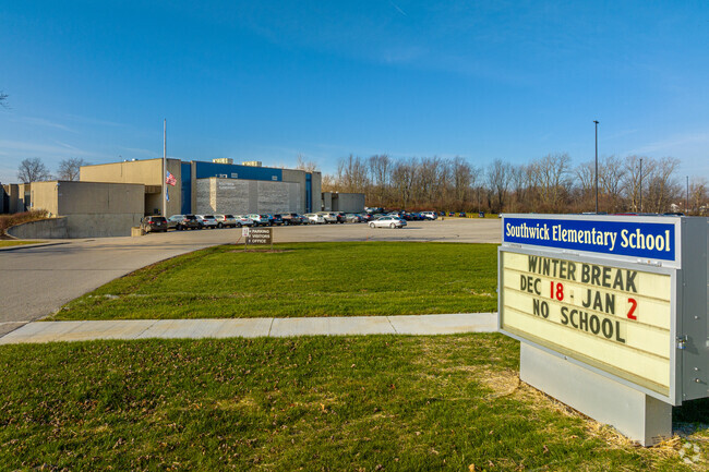 Southwick Elementary School receives an Overall Niche Grade of B+.