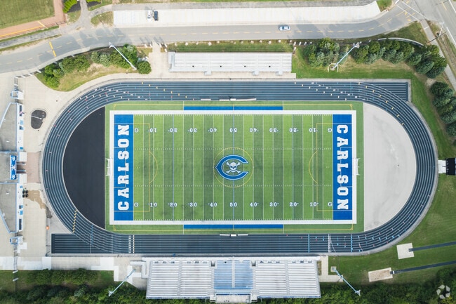 Carlson High School welcomes football season.