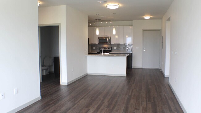 Living Room with Hard Surface Flooring