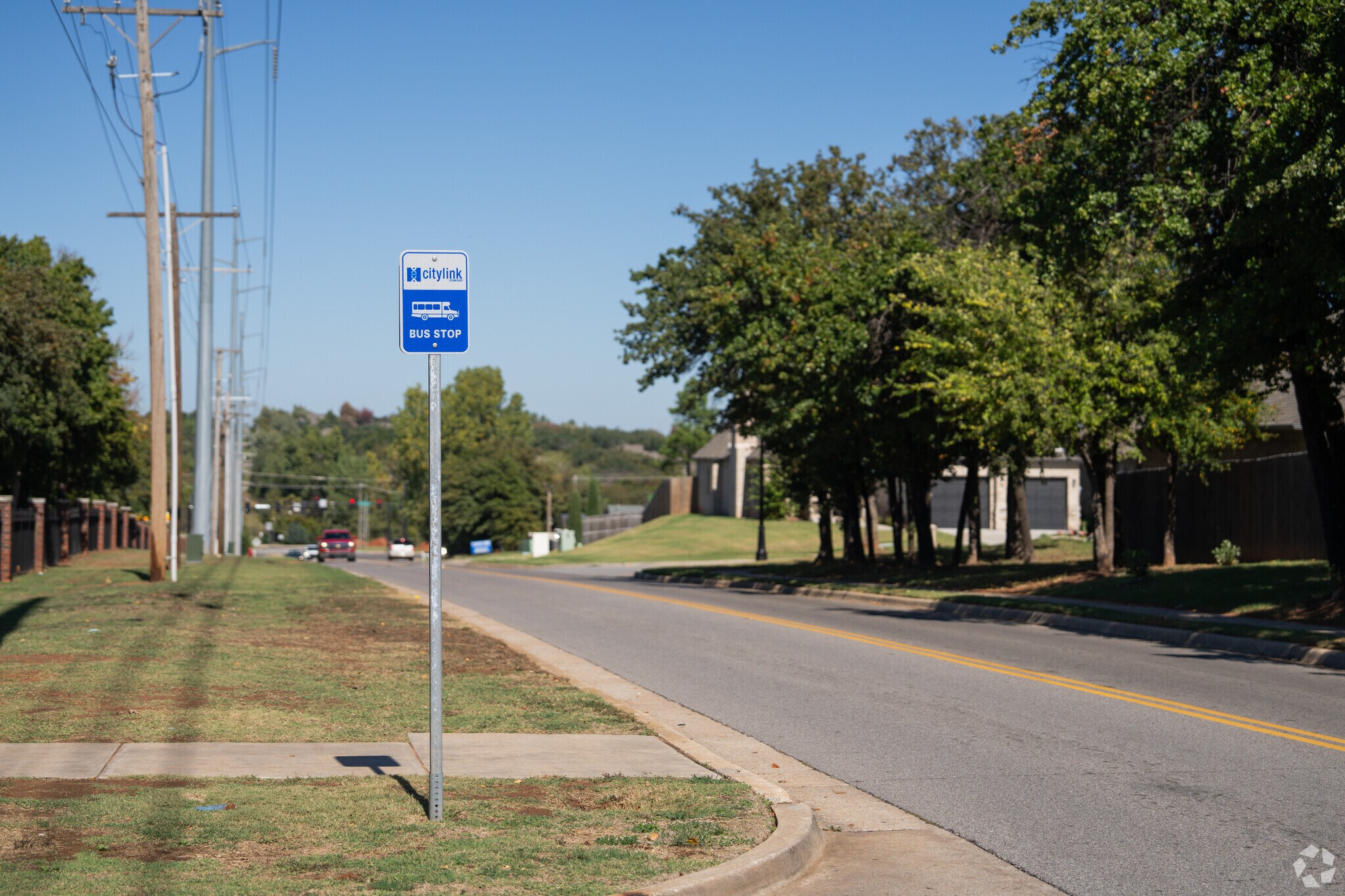 The local bus ferries Hafer Park residents to their destinations.