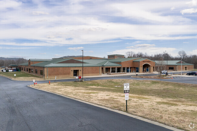 Brooks Elementary School scored an overall C+ on niche.com.